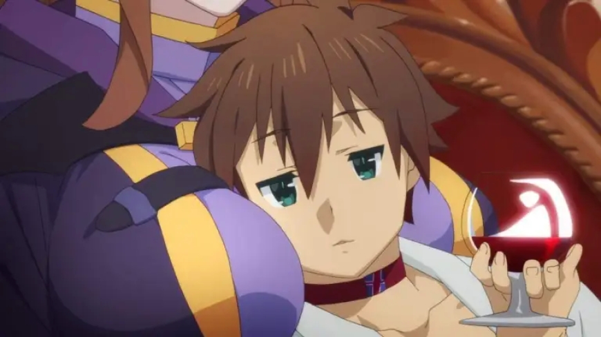 6. Konosuba – Kazuma Sato