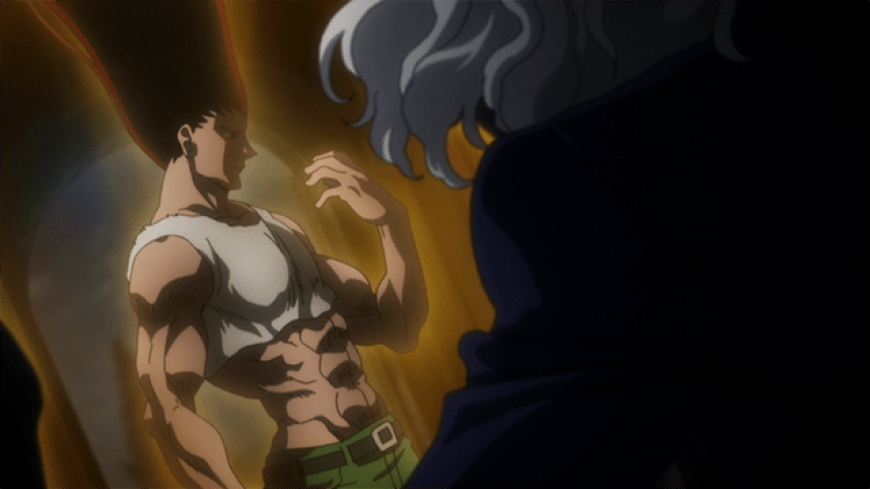 4. Gon vs. Neferpitou (Hunter × Hunter)