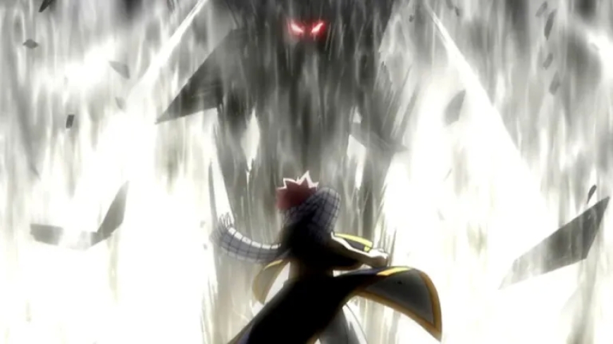 5. Natsu vs. Gildarts (Fairy Tail)