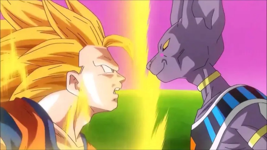 8. Beerus vs. Goku SSJ3 (Dragon Ball Super)