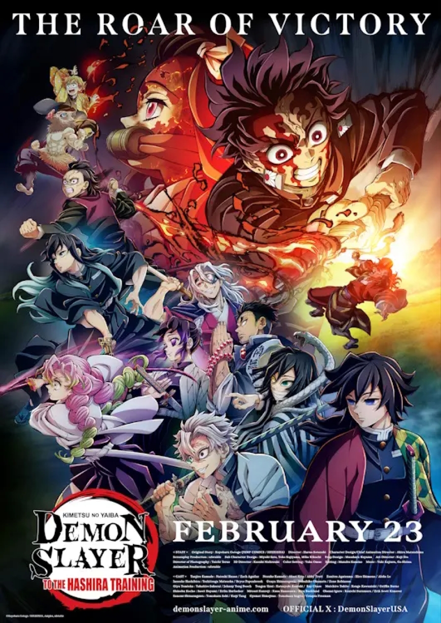 7. Demon Slayer: Kimetsu no Yaiba Hashira Training Arc