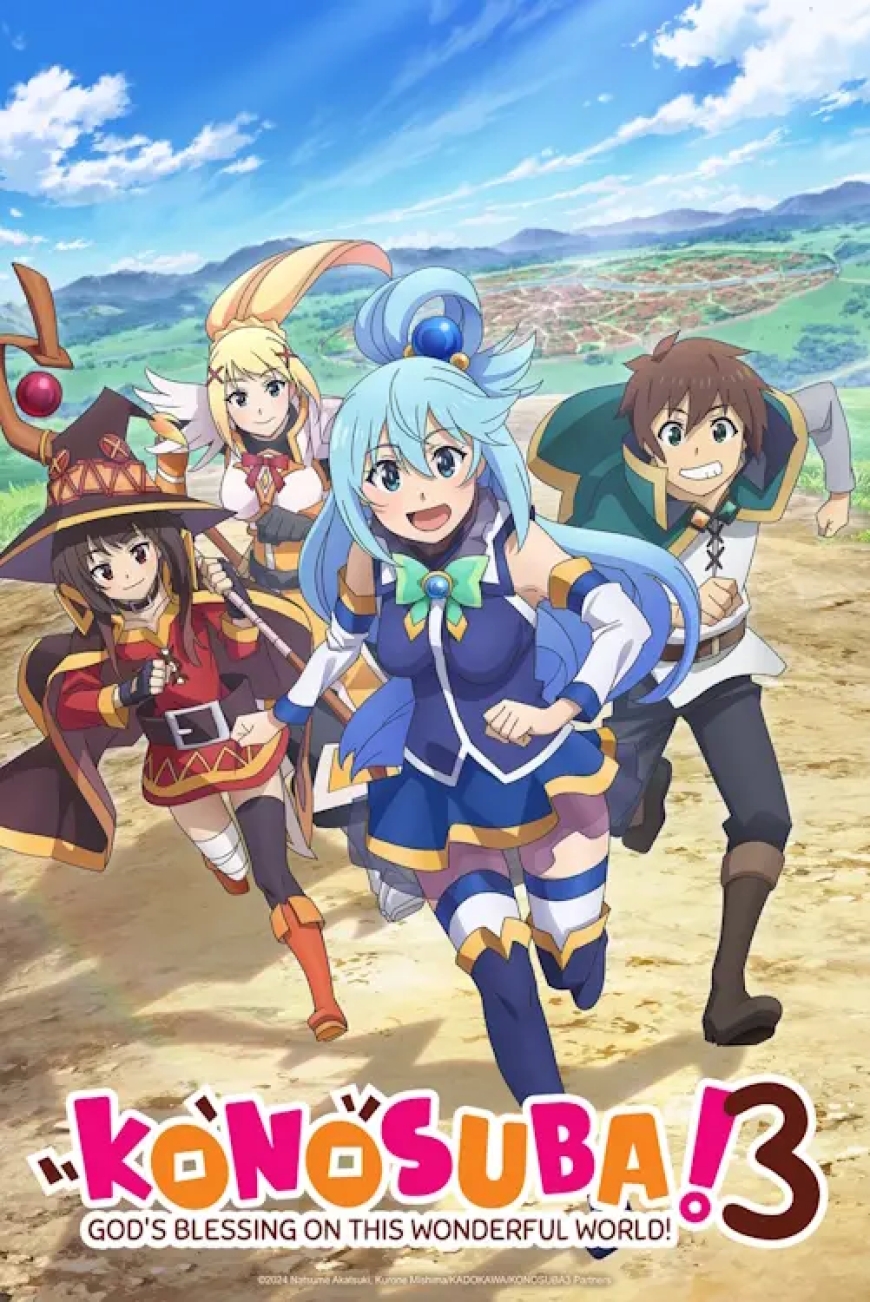 6. Konosuba: God’s Blessing on This Wonderful World! (2016-2023)