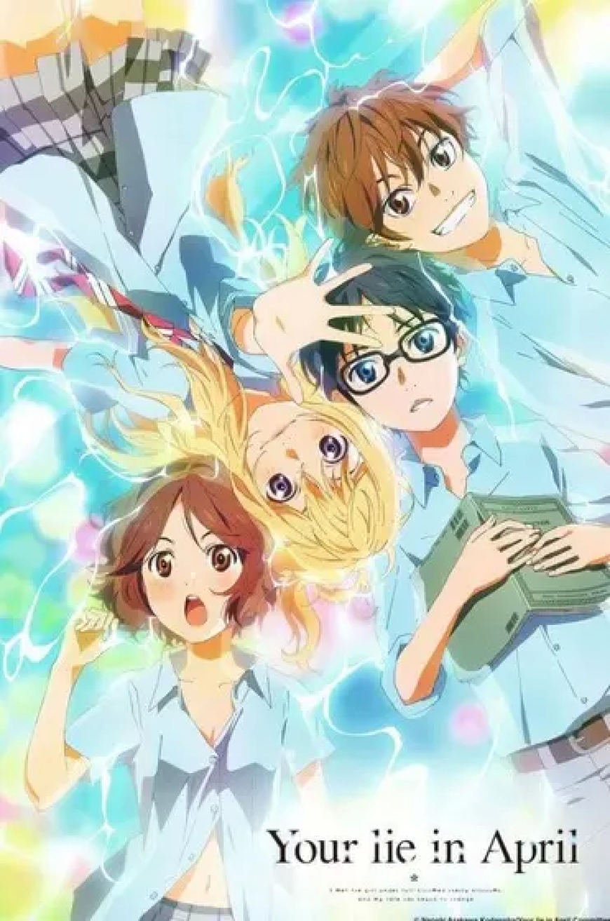 3. Your Lie in April (Shigatsu wa Kimi no Uso)