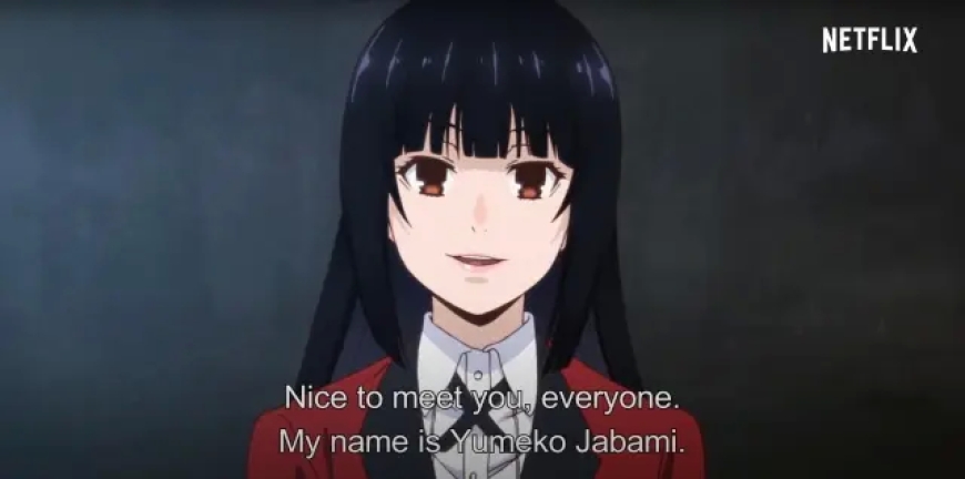 20. Kakegurui'den Yumeko Jabami 