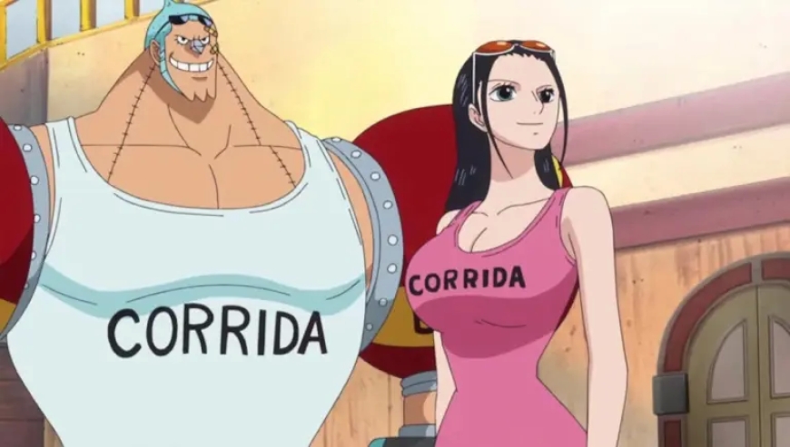 3. Franky x Nico Robin