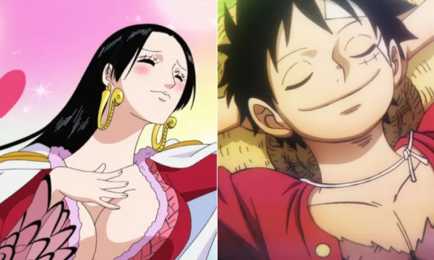 4. Luffy x Boa Hancock