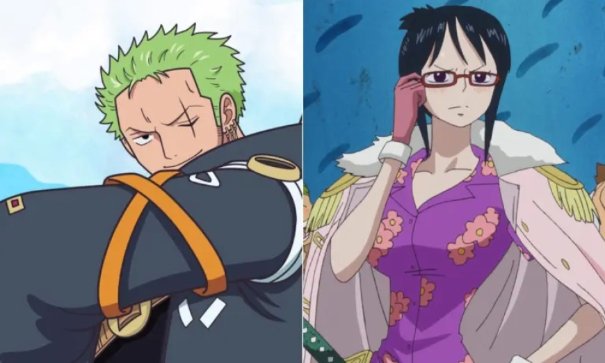 5. Zoro x Tashigi