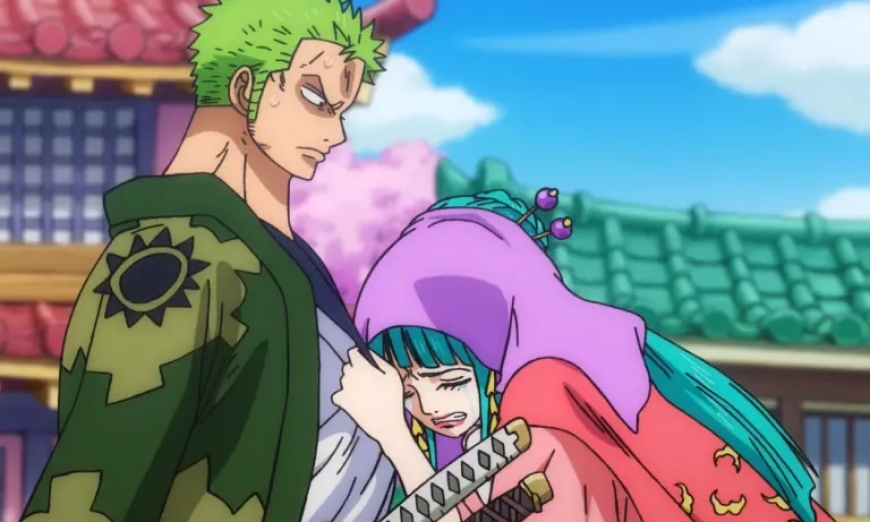 7. Zoro x Hiyori